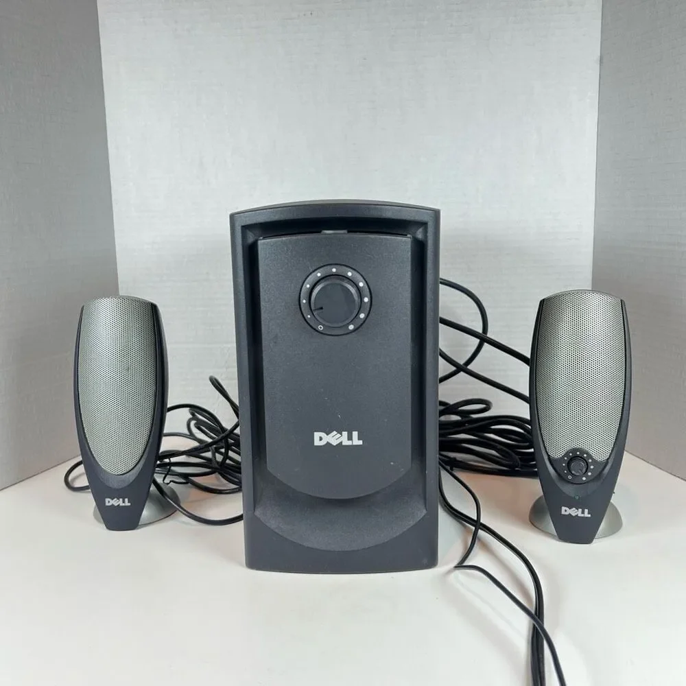 Dell A425 Zylux Multimedia Computer Speaker System with Powered Subwoofer Tested